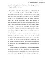 Quan điểm của Đảng và nhà nước Việt Nam về vấn đề ngôn ngữ và văn hóa ở vùng dân tộc thiểu số Việt Nam