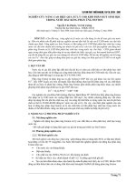 nâng cao hiệu quả xử lý COD khó phân hủy sinh học trong nước rác