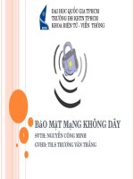 Bảo mật mạng không dây