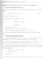 chỉnh hóa một số bài toán Moment 10