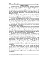 Tiếp tục đổi mới sự nghiệp giáo dục – đào tạo ở huyện An Lão, tỉnh Bình Định nhằm nâng cao dân trí, đào tạo nhân lực, bồi dưỡng nhân tài trong thời kì công nghiệp hoá – hiện đại hoá đất nước