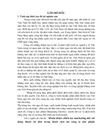 63 Hoàn thiện chiến lược Marketing đối với dòng thuốc kê đơn trong bệnh viện tại Công ty dược phẩm Shinpoong Daewoo Việt Nam