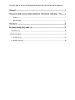 Sử dụng thuật toán luyện kim song song giải quyết bài toán Maxsat