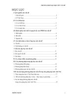 Sự vận dụng phương pháp nêu vấn đề trong việc giảng dạy môn Anh Văn