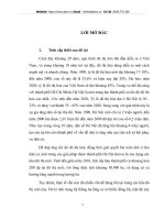 Thực trạng của việc phát triển các khu đô thị mới trên địa bàn Hà Nội