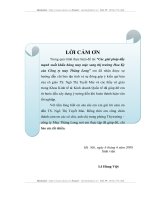 Các giải pháp đẩy mạnh xuất khẩu hàng may mặc sang thị trường Hoa Kỳ của Công ty may Thăng Long