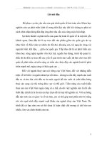 Thực trạng sức cạnh tranh của xuất khẩu hàng thuỷ sản của Việt Nam trong thời gian qua