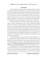 Hệ thống Quản lí chất lượng ISO 9001:2000 tại Công ty Thuốc lá Thăng Long - Thực trạng và giải pháp