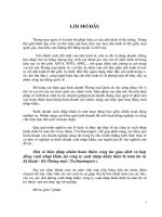 Hoàn thiện công tác giao dịch và hoạt động XK tại công ty XNK thiết bị toàn bộ và kỹ thuật (TECHNOIMPORT) - Bộ Thương mại