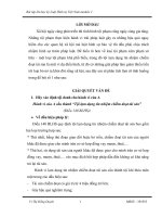 Bài tập lớn học kỳ Luật Hình sự Việt Nam