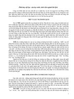 Phát huy nội lực  của học sinh, sinh viên ngành Du lịch