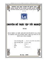 Hoàn thiện các điều kiện để chuyển đổi từ gia công xuất khẩu sang xuất khẩu trực tiếp tại công ty cổ phần may công nghiệp