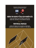 Nghiên cứu của Hợp phần 5 – Nghiên cứu Khu vực Kinh doanh  Hỗ trợ Chương trình Phát triển doanh nghiệp (BSPS)  do Danida tài trợ