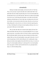 Hoàn thiện công tác đánh giá tín nhiệm các doanh nghiệp trên địa bàn Hà Nội