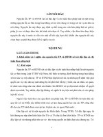 Nguyên tắc TP và HTND xét xử độc lập và chỉ tuân theo pháp luật