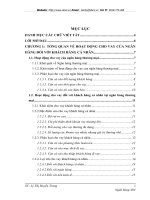 Một số giải pháp mở rộng hoạt động cho vay khách hàng cá nhân tại Vietcombank Hà Nội