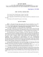 thực hiện công ước STOCKHOLM về các chất thải ô nhiễm hữu cơ khó phân huỷ