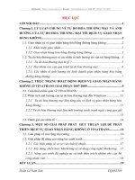 THỰC TRẠNG HOẠT ĐỘNG DỊCH VỤ GIAO NHẬN HÀNG KHÔNG Ở VINATRANS GIAI ĐOẠN 2007-20099