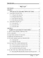 Tổng quan giao diện máy tính - Thiết kế giao diện USB sử dụng chíp FT232BM