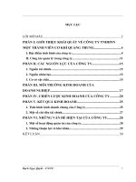 Báo cáo thực tập tổng hợp công ty TNHHNN một thành viên cơ khí Quang Trung