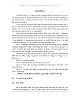 Đánh giá hiện trạng và đưa ra giải pháp về huy động nguồn vốn ODA của Tổng công ty Bưu chính- viễn thông Việt nam