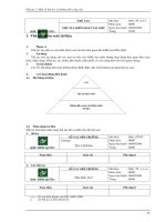 thủ tục kiểm soát tài liệu