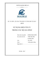 Thiết kế hệ thống cung cấp điện cho phân xưởng và toàn nhà máy