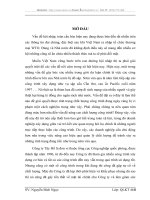 Một số giải pháp về quản lý nhằm nâng cao chất lượng công trình tại Công ty Tây hồ