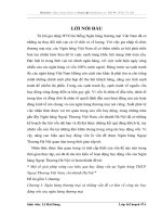 Một số giải pháp nâng cao hiệu quả huy động vốn tại Ngân hàng TMCP Ngoại Thương Việt Nam, chi nhánh Hà Nội