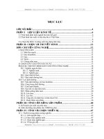 Thiết kế nhà máy bia năng suất 20triệu lít/năm