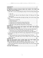 Thực trạng huy động vốn trên thị trường chứng khoán Việt Nam giai đoạn 2000-2009