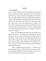 nâng cao được hiệu quả dạy và học trường THCS trên địa bàn Thị xã Cửa Lò, tỉnh Nghệ An