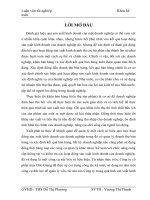 Kế toán bán hàng và xác định kết quả bán hàng tại Công ty cổ phần May Đức Giang