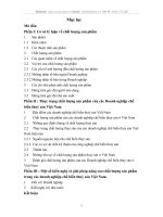 Thực trạng và giải pháp nâng cao chất lượng sản phẩm trong các doanh nghiệp chế biến thuỷ sản Việt Nam.