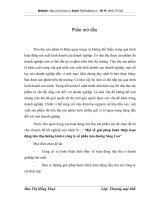 Một số giải pháp hoàn thiện hoạt động tiêu thụ đường kính ở công ty cổ phần mía đuờng Sông Con