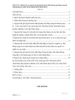 MỘT SỐ VẤN ĐỀ PHÁP LÝ CỦA HỢP ĐỒNG VẬN CHUYỂN HÀNG HOÁ XUẤT NHẬP KHẨU BẰNG ĐƯỜNG BIỂN