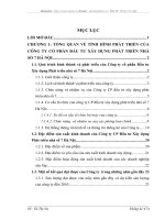 Vận dụng một số phương pháp thống kê phân tích tình hình sử dụng lao động của Công ty cổ phần đầu tư xây dựng phát triển nhà số 7 Hà Nội giai đoạn 2003 - 2008A5114