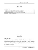 đào tạo luật ở Nga và ở Việt Nam