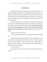 Nâng cao hiệu quả hoạt động cho vay đối với doanh nghiệp vừa và nhỏ tại chi nhánh Ngân hàng Nông nghiệp và phát triển nông thôn Chi nhánh Láng Hạ