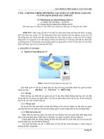 CTSL - chương trình mô phỏng tạo ảnh cắt lớp bằng X - Quang