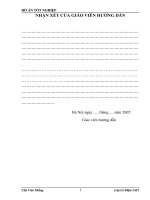 Lập quy trình công nghệ sửa chữa phục hồi các mặt trượt của máy phay 6H8