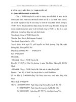 Đặc điểm tổ chức hoạt động sản xuất kinh doanh của công ty TNHH Duyên Hà