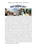 Môi giới mua bán bất động sản”diễn ra tại trung tâm giao dịch bất động sản Tiến Trung