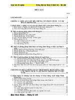 Một số phương pháp thống kê chủ yếu để phân tích và dự đoán trong nghiên cứ giá trị xuất nhập khẩu hàng hóa ở Việt Nam