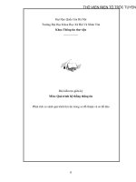 Bước đầu tìm hiểu vấn đề quản trị tri thức và giáo dục người dùng tin