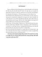 Vận dụng một số phương pháp thống kê phân tích doanh thu của công ty cổ phần chế tạo và lắp ráp thiết bị bách khoa trong giai đoạn 2001-2009 và dự báo cho đến năm 2011