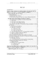 Thực trạng hoạt động đầu tư chứng khoán thông qua nghiệp vụ tự doanh tại công ty cổ phần chứng khoán VNDirect