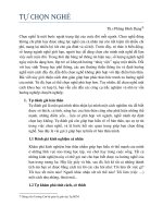 Phương pháp tự chọn nghề