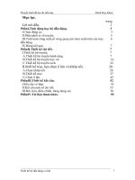 Thiết kế dẫn động băng tải(xích tải)