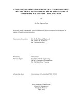 Final report ACKNOWLEDGEMENT